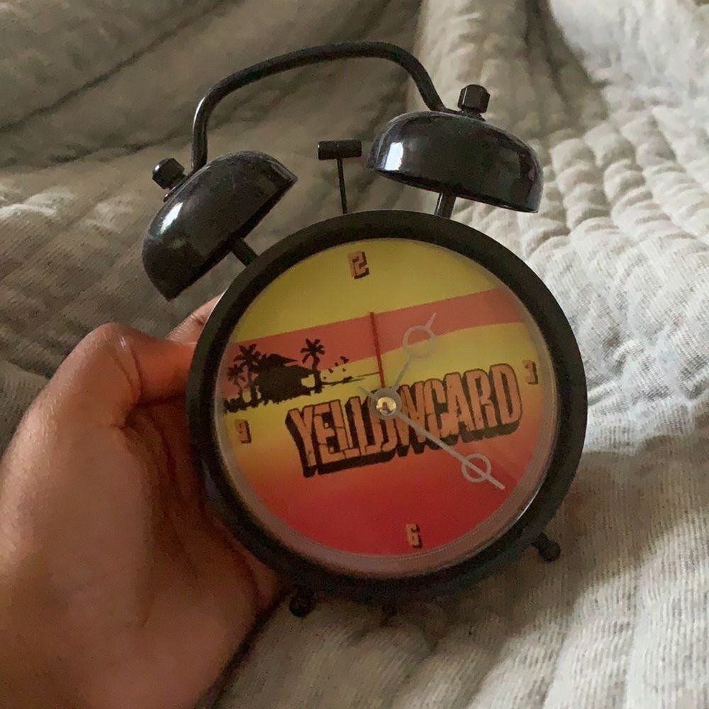 Yellowcard Band Alarm Clock